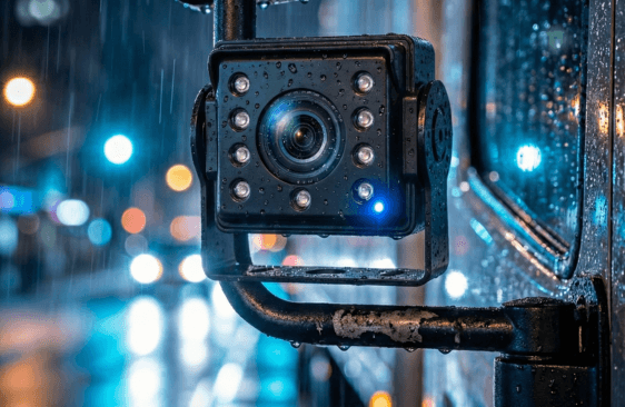 Rugged Auxiliary Camera for Commercial Vehicles