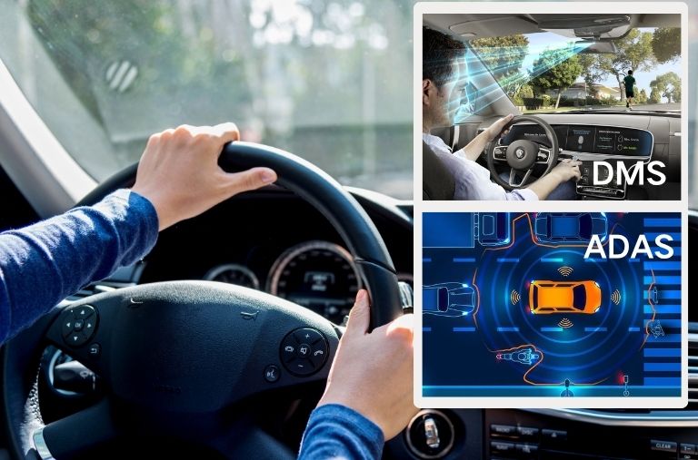 Built-in support for ADAS, DMS, BSD & 360° surround view
